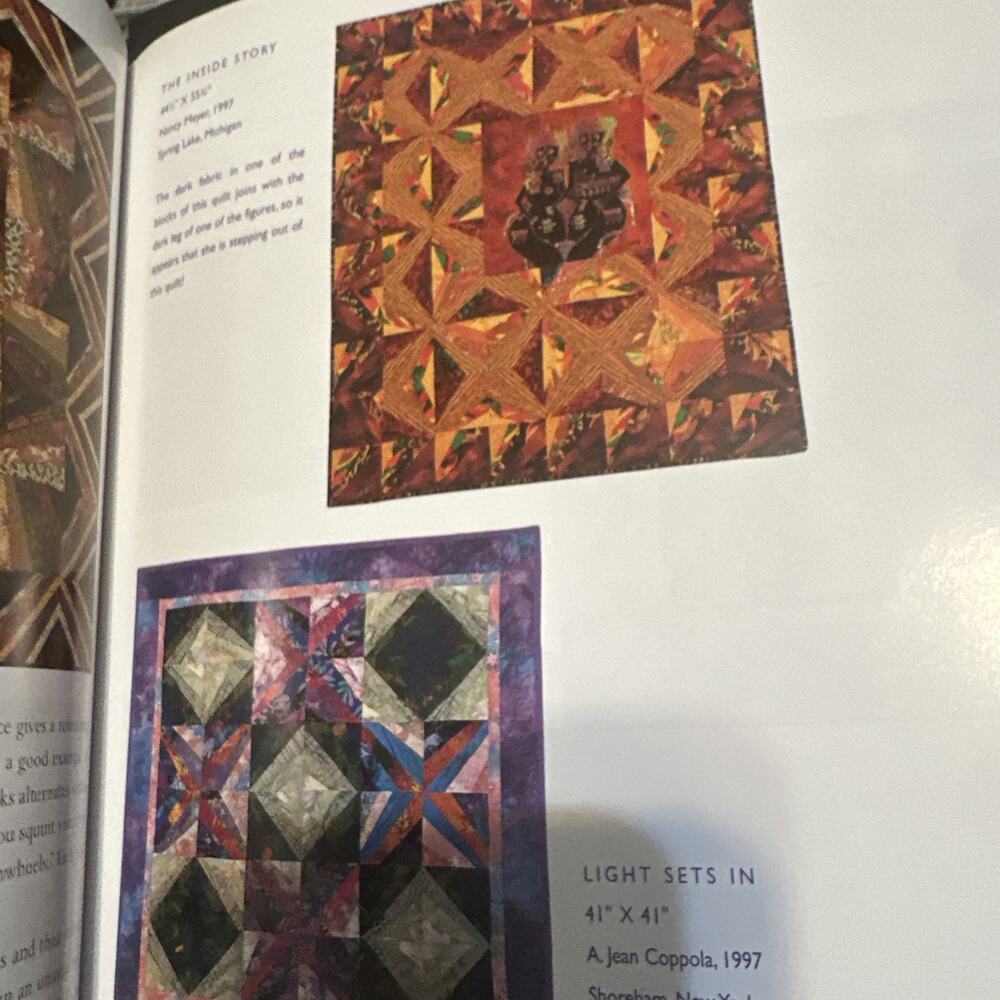 Easy Pieces: Creative Color Play With Two Simple Quilt Blocks Signed - Picture 6 of 6